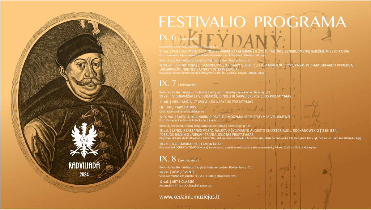 program festiwalu Radviliada