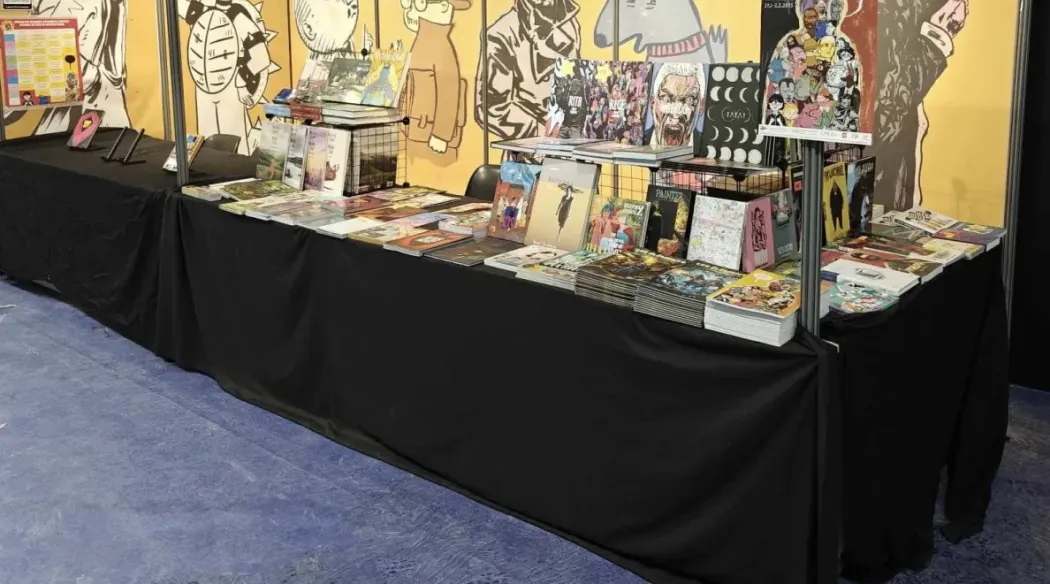 Polskie stoisko podczas 52. Międzynarodowego Festiwalu Komiksu w Angoulême