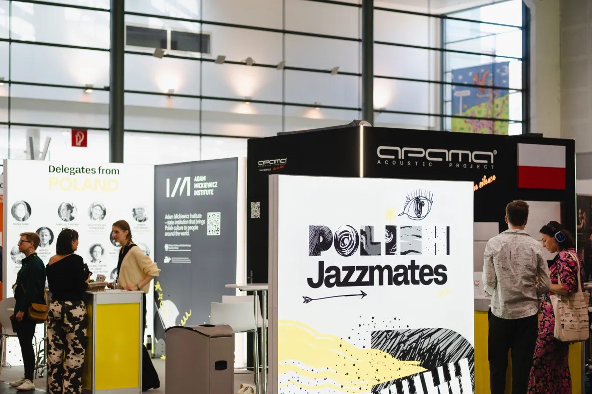 polskie stoisko na targach