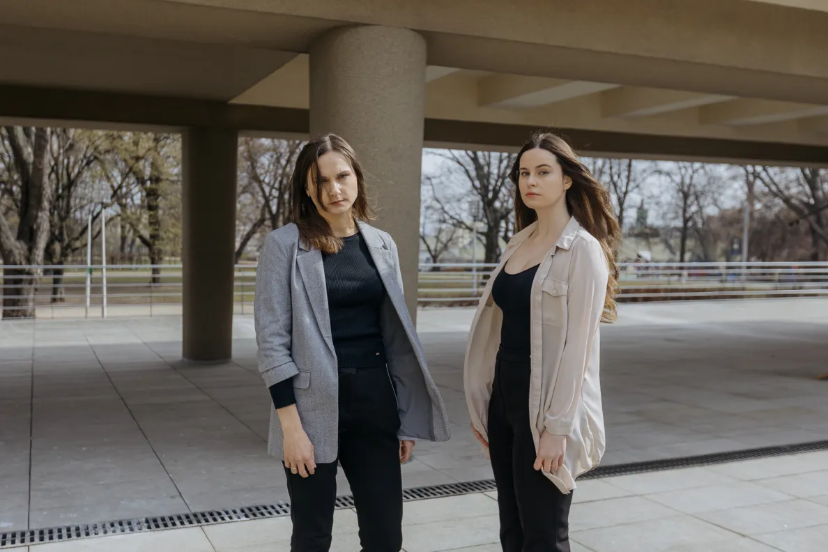 Żaneta Rydzewska i Basia Zach