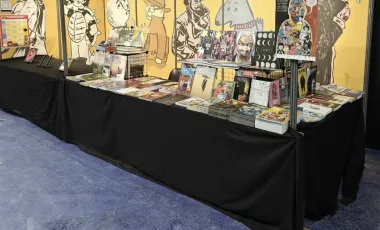 Polskie stoisko podczas 52. Międzynarodowego Festiwalu Komiksu w Angoulême