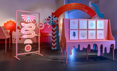 fragment ekspozycji wystawy