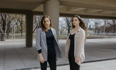 Żaneta Rydzewska i Basia Zach