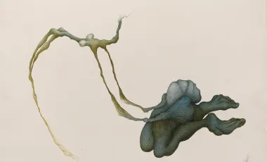 Alicja Wahl, Untitled, 1974  Ink on Paper 70,4 x 100,5 cm  Courtesy of the Wahl Foundation
