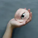 Praca Anety Grzeszykowskiej o tytule "Selfie". 