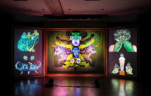 Instalacja multimedialna "Polonia" autorstwa Yuriko Sasaoki
